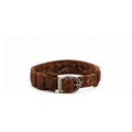 Handwoven Brown Leather Bracelet for Men | Adjustable Genuine Leather Wristband
