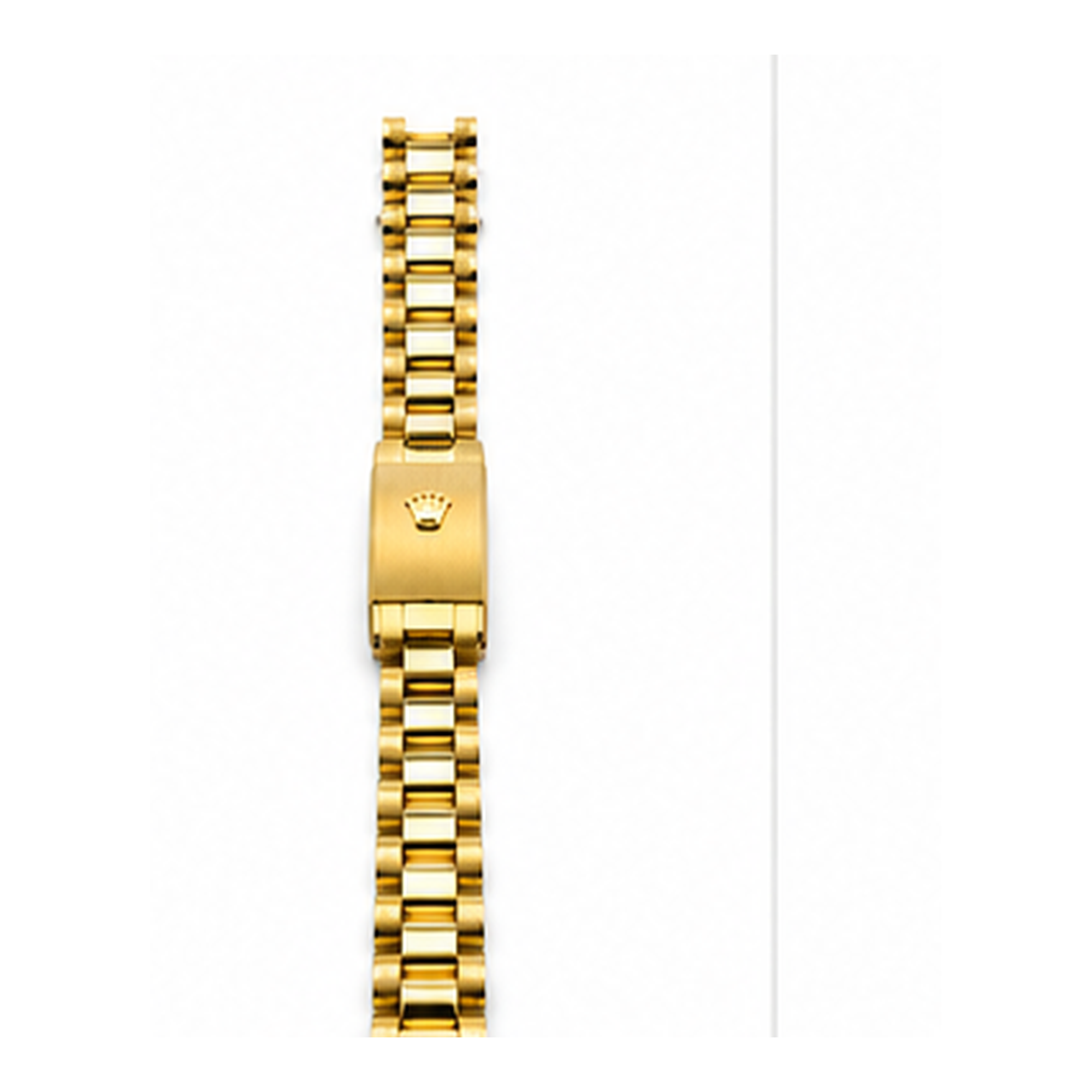 Gold-Tone Stainless Steel Link Bracelet for Men