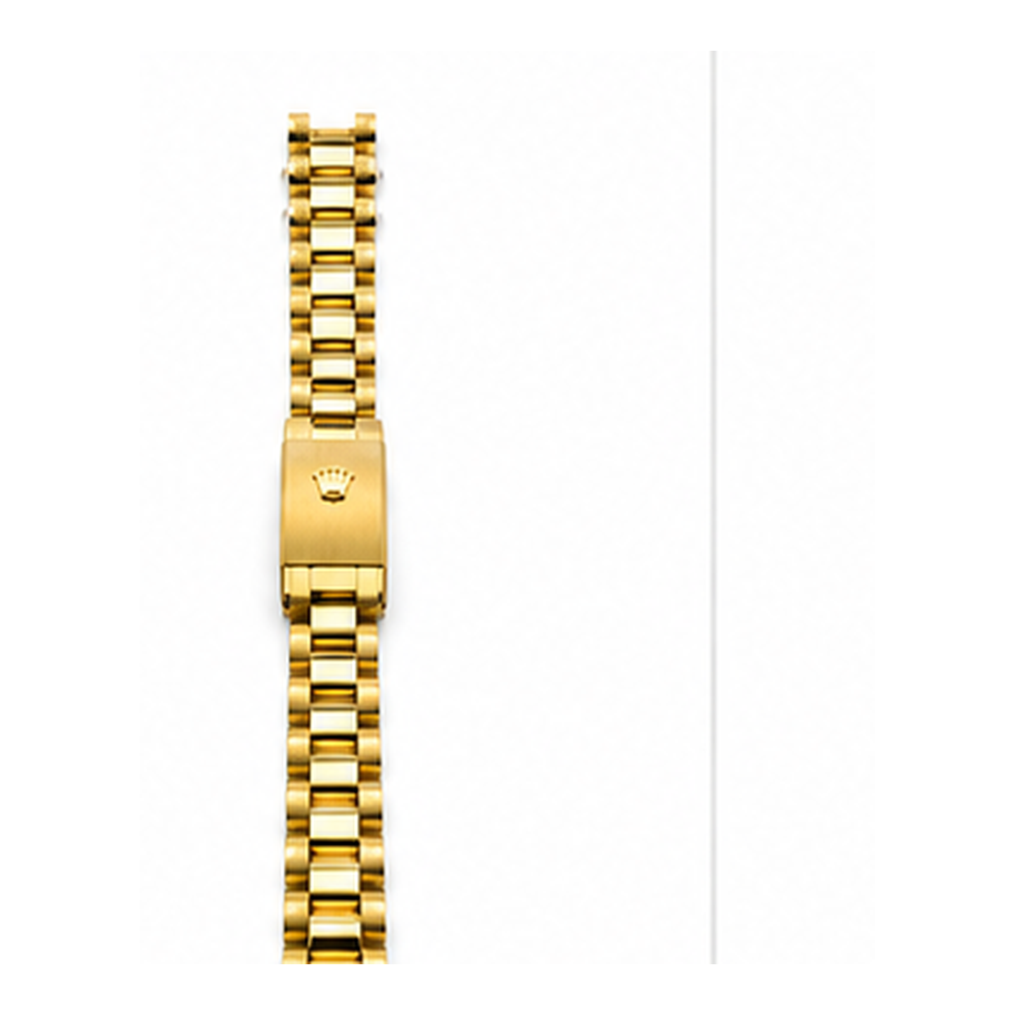 Gold-Tone Stainless Steel Link Bracelet for Men