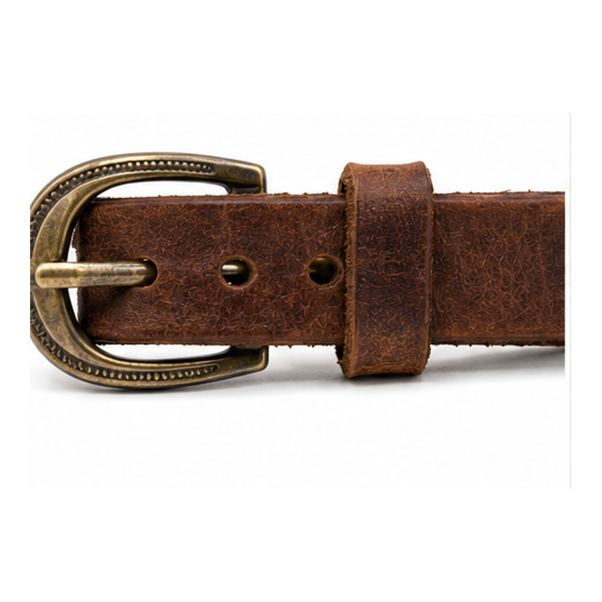 Heritage Woven Leather Bracelet for Men | Genuine Vintage Brown Leather Cuff
