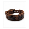 Handcrafted Vintage Braided Leather Bracelet for Men | Genuine Leather Wristband