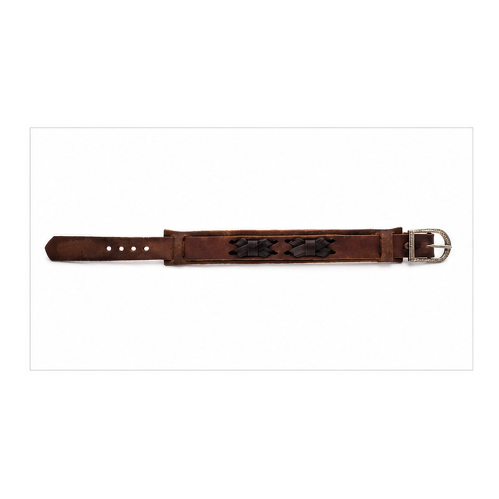 Handcrafted Vintage Braided Leather Bracelet for Men | Genuine Leather Wristband