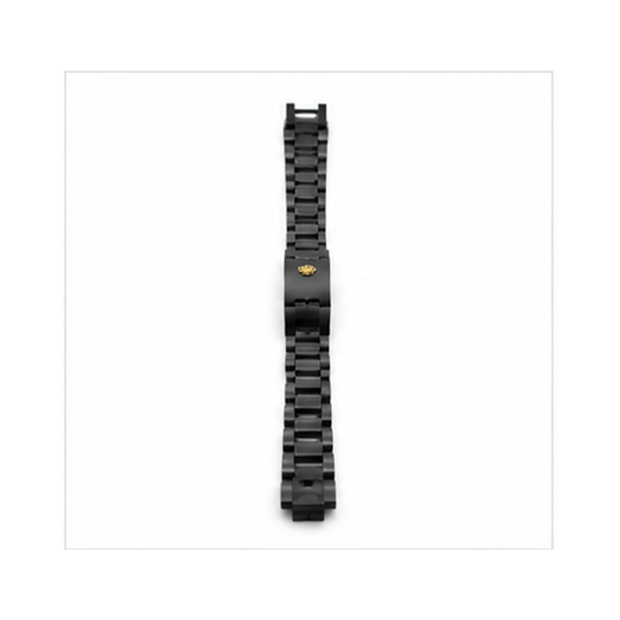 Luxury Black Stainless Steel Link Bracelet for Men