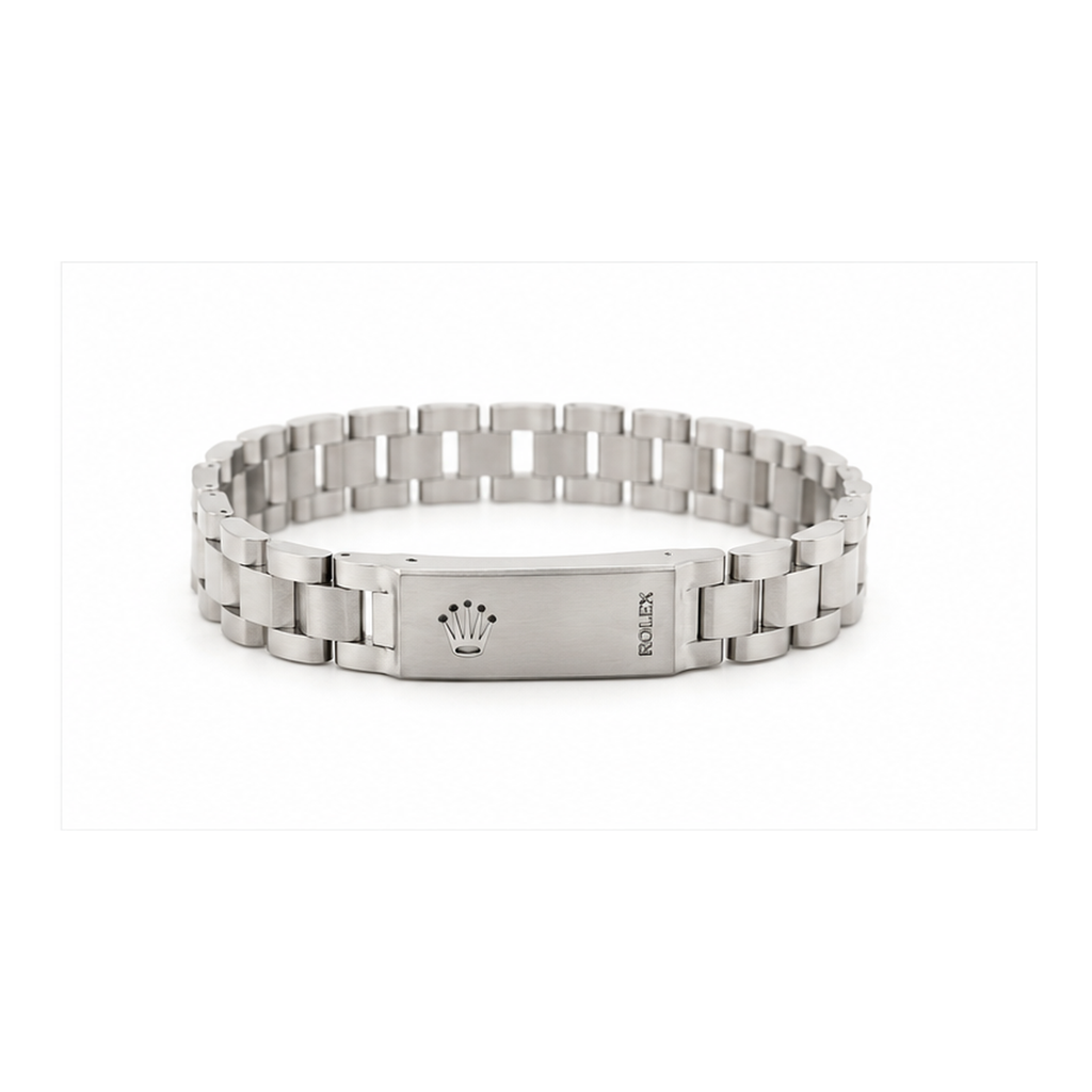 Classic Stainless Steel Link Bracelet for Men | Premium Silver Wristband