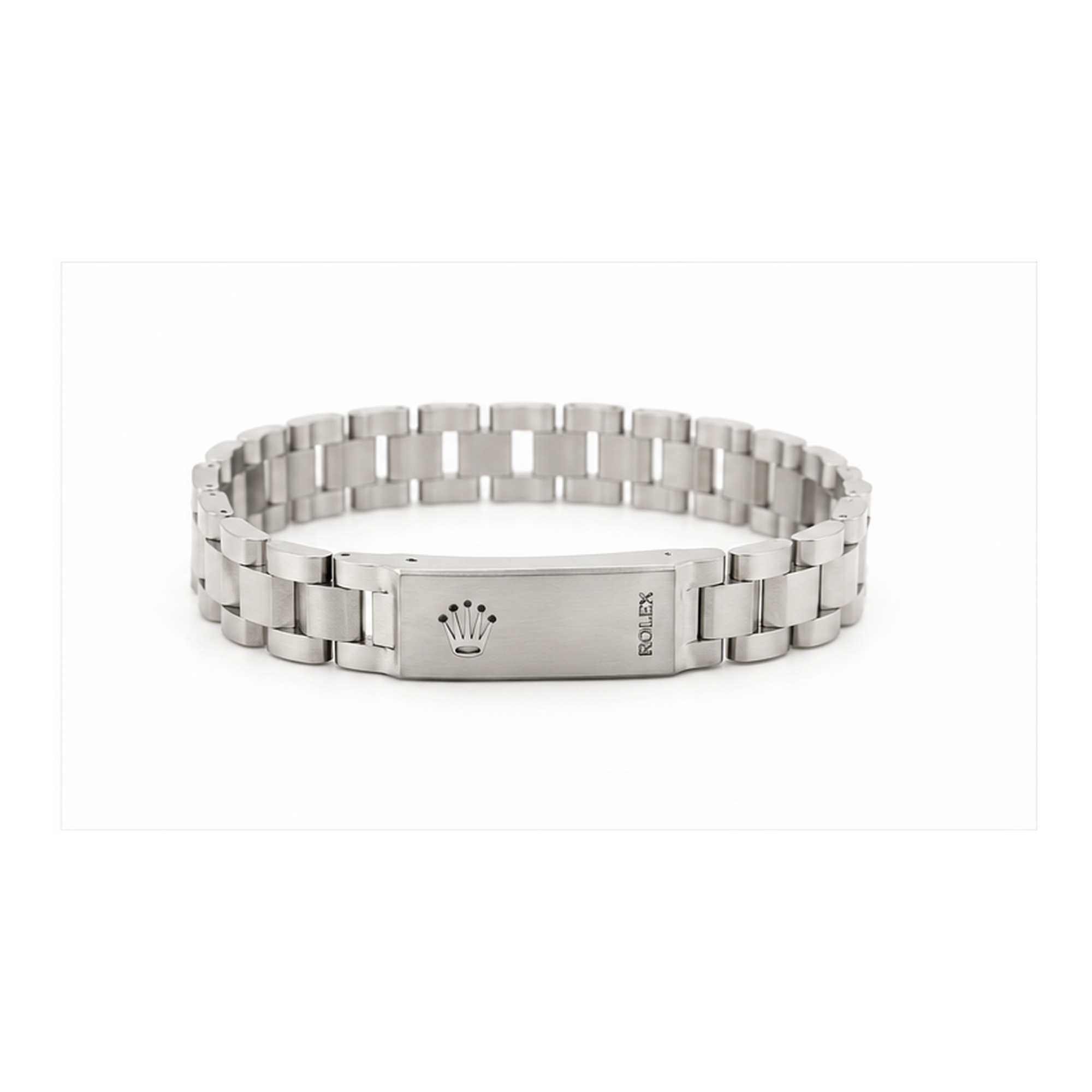 Classic Stainless Steel Link Bracelet for Men | Premium Silver Wristband