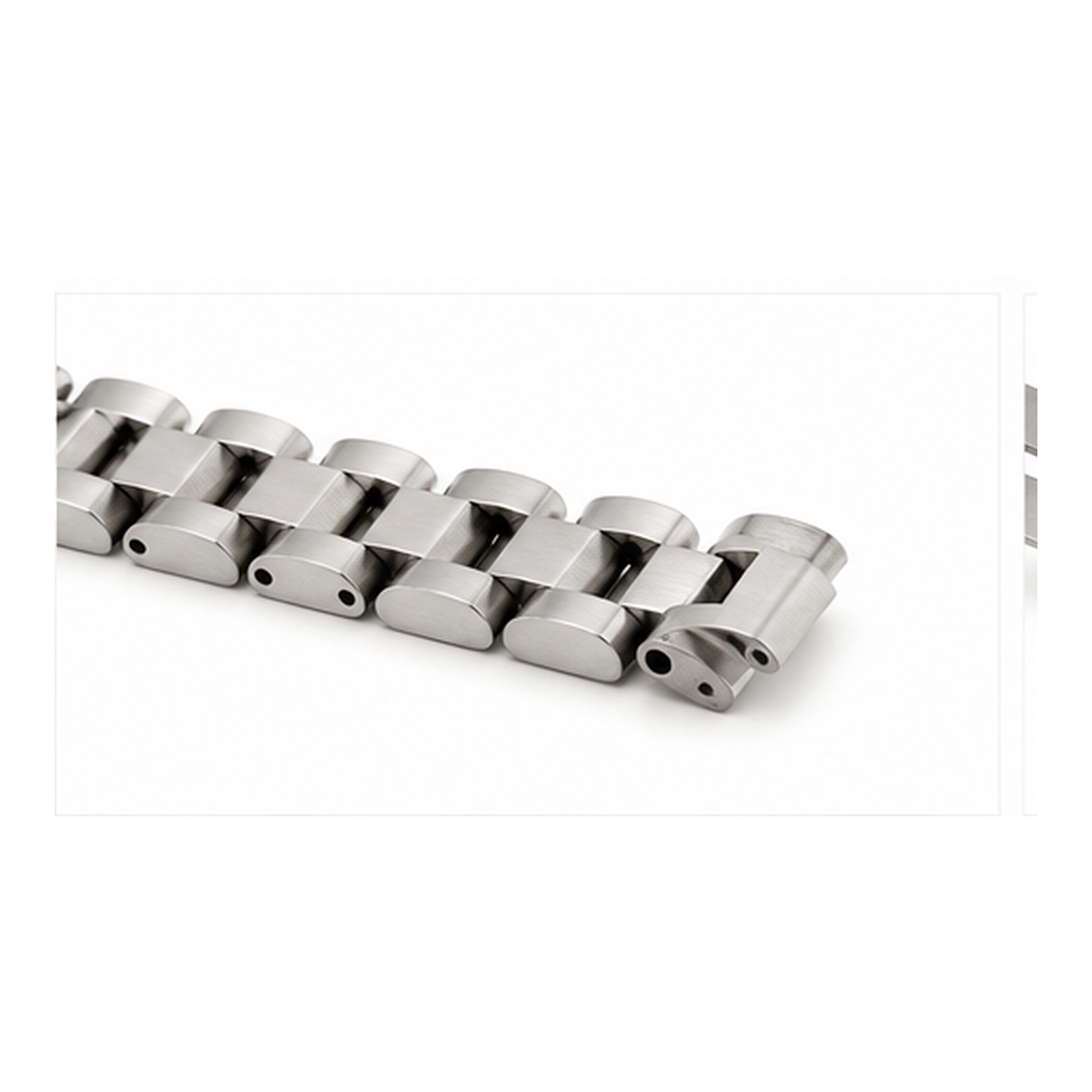 Classic Stainless Steel Link Bracelet for Men | Premium Silver Wristband