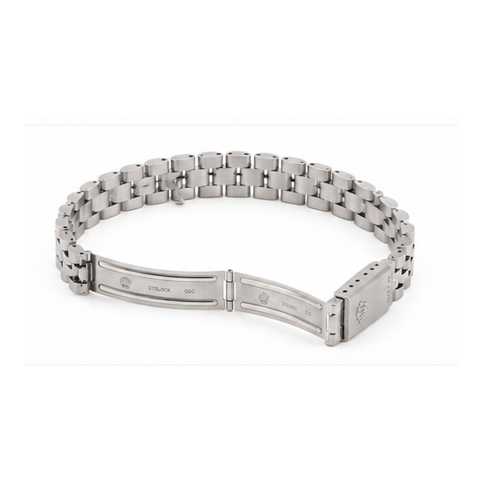 Premium Stainless Steel Link Bracelet for Men | Silver Chain Wristband