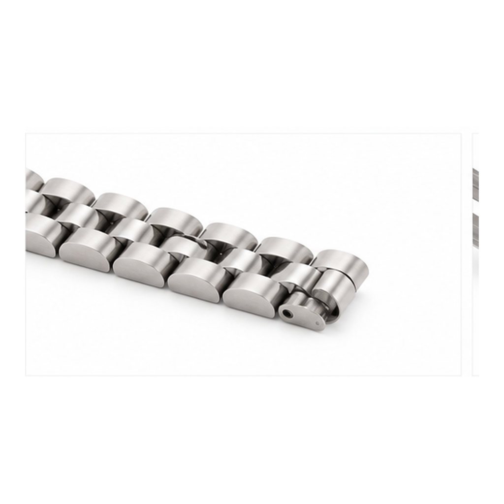 Premium Stainless Steel Link Bracelet for Men | Silver Chain Wristband