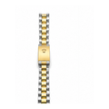 Two-Tone Stainless Steel Link Bracelet for Men | Silver & Gold Men's Bracelet