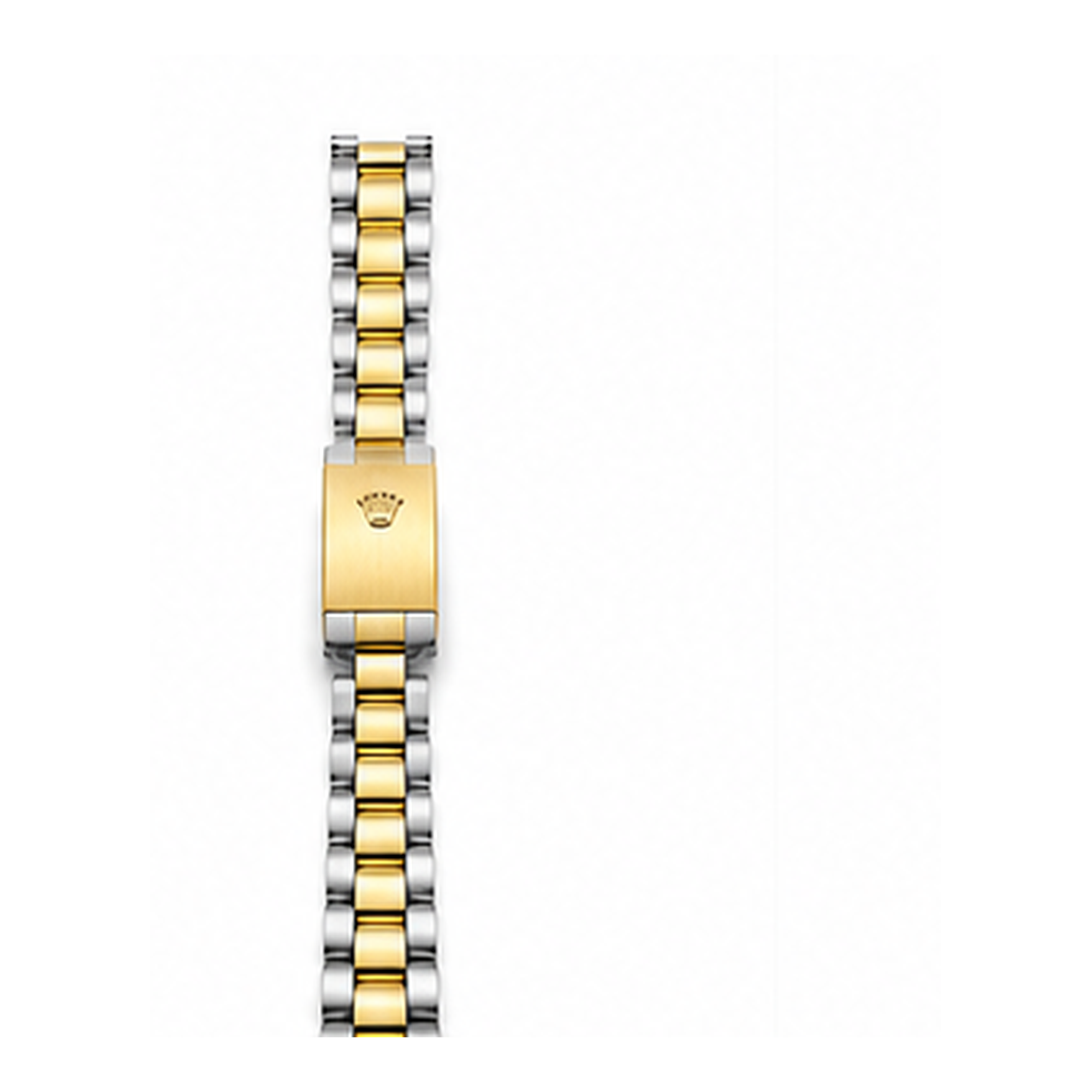 Two-Tone Stainless Steel Link Bracelet for Men | Silver & Gold Men's Bracelet