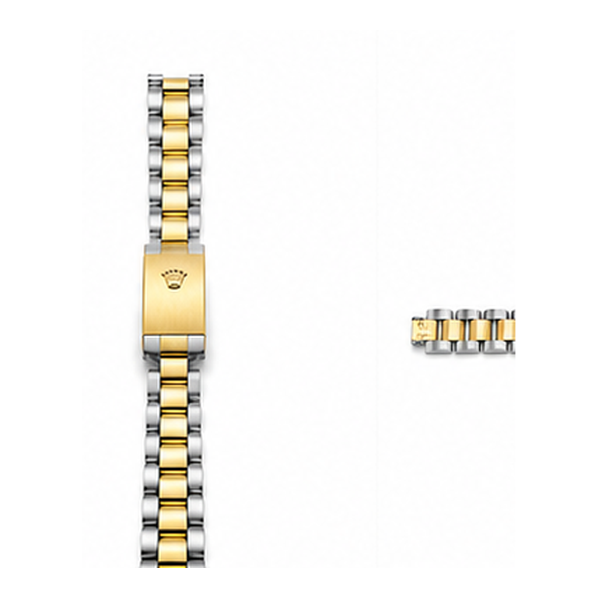 Two-Tone Stainless Steel Link Bracelet for Men | Silver & Gold Men's Bracelet
