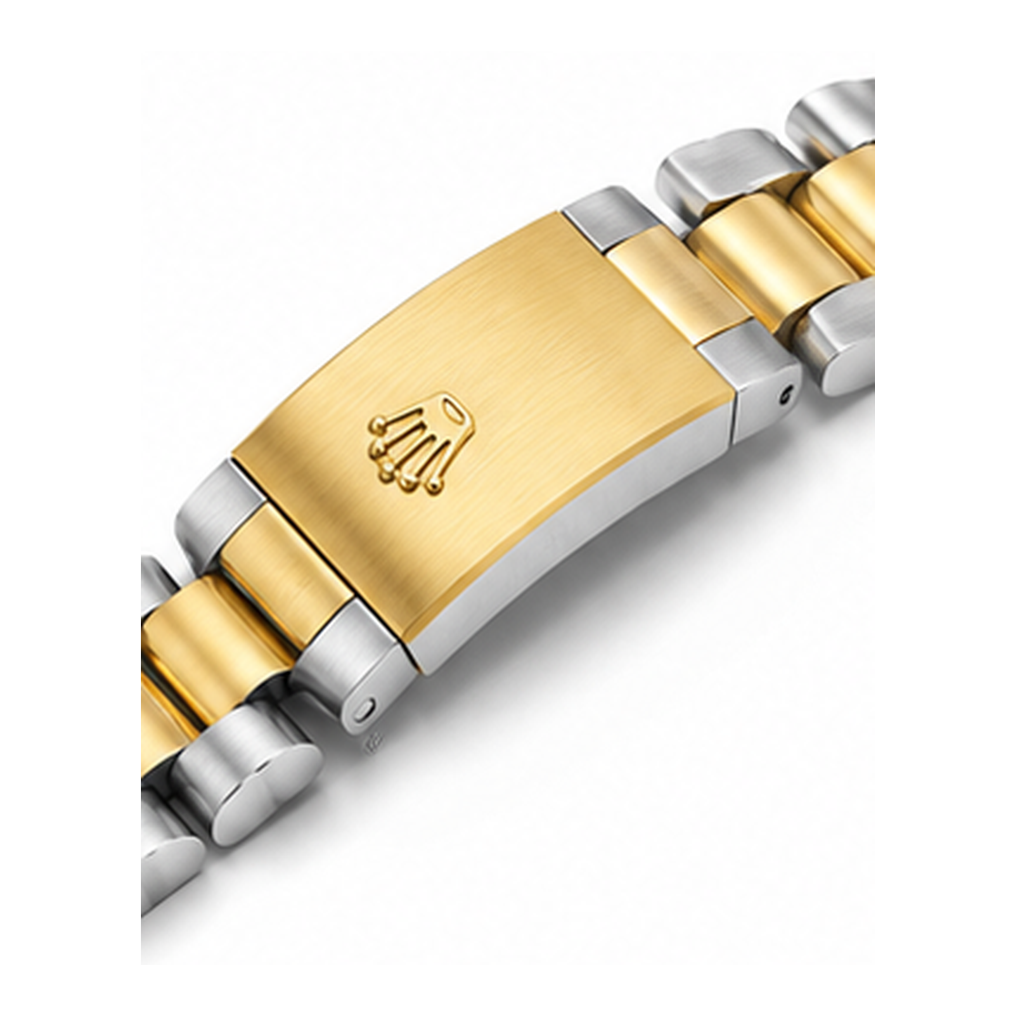 Two-Tone Stainless Steel Link Bracelet for Men | Silver & Gold Men's Bracelet